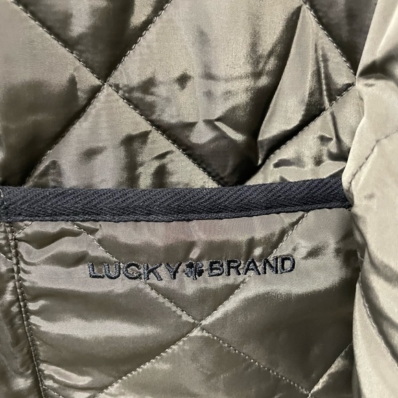 NWT-Lucky Brand Quilted Coat/Jacket - Picture 7 of 14